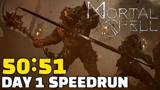 Mortal Shell Any in 5051  Day 1 Speedrun [upl. by Niowtna]