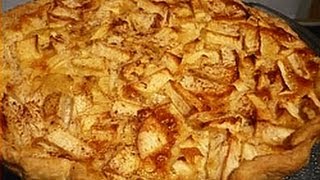 Cuisineregionalefr vous présente une recette de  Tarte Alsacienne aux pommes [upl. by Mohun]