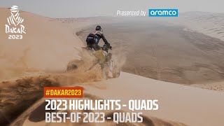 Quads Highlights presented by Aramco  Dakar2023 [upl. by Aysa494]