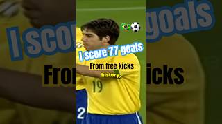 Juninho score 77 goals from free kicks the best free kick taker ever🇧🇷✨️ [upl. by Ahseyi634]