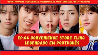 CONVENIENCE STORE FLING EP 04 썸타는편의점  Legendado PTBR [upl. by Eahc]