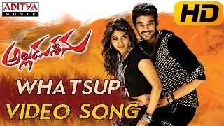 Whatsup Antu Full Video Song  Alludu Seenu Video Songs  Sai SrinivasSamantha [upl. by Lerual]