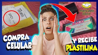 ⛔😱ESTAFAS en compras Full de Mercado Libre 📦 Compra celular Samsung S23 y recibe PLASTILINA 👈😔 [upl. by Metcalf]