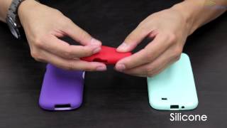 Rubberized Hard Case vs Silicone vs TPU [upl. by Trepur935]