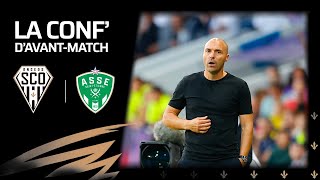 ANGERS SCO  ASSE  Conférence de presse davantmatch [upl. by Clava]