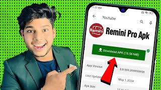 📥 Remini Mod Apk Download Premium Unlocked  How To Get Remini Subscription For Free  2025 [upl. by Sharl]