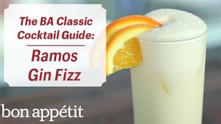 How to Make a Ramos Gin Fizz [upl. by Atikahc459]