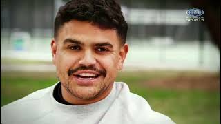 Latrell Mitchell Interview  NRL 🏉 [upl. by Shanan]