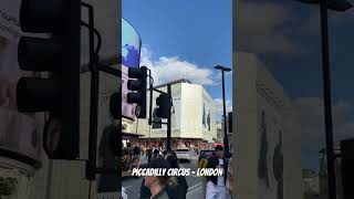 Piccadilly Circus  London Views 2024 Oct [upl. by Inimod]