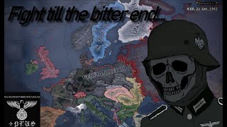 Germanys Fight till the Bitter End  HOI4 Reichskommissariats Plus Timelapse [upl. by Attebasile]