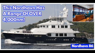 5 Million NORDHAVN 86 EXPEDITION Motor Yacht Sol amp Sons [upl. by Kellda]