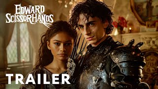 Edward Scissorhands 2025  First Trailer  Timothée Chalamet Zendaya [upl. by Munster]