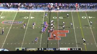 Jeff Demps vs Vanderbilt 2011 [upl. by Ivens]