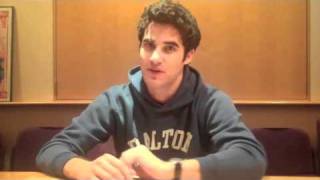 Glees Darren Criss Talks Songwriting [upl. by Niall]