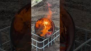 Biochar from Pallet Wood for our Raised Bed Mix biochar compost farming homesteading plants [upl. by Noimad]