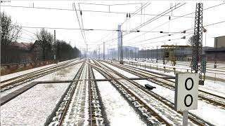 ZImowisko 30  odcinek testowy Cottbeiz Hbf DE Kunice gr PL [upl. by Novar]