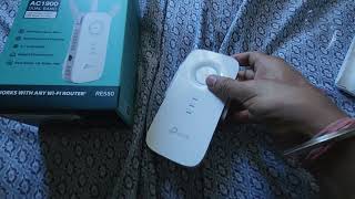 Unboxing TPLink AC1900 WiFi Extender [upl. by Amaral]