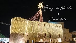 Borgo di Natale a Conversano 🎄 christmas vlog vlogmas vlogmas2023 [upl. by Stochmal]