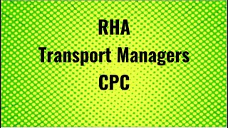 Transport Manager CPC Course [upl. by Aytida]