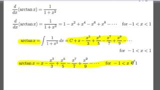 AP Calculus 103 Finding and Using Taylor Series [upl. by Raseac]