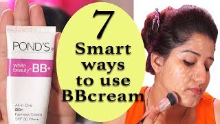 7 तरीके से इस्तेमाल करें BB cream7Amazing ways to uses BB creamhow to apply BBcream [upl. by Nonohcle883]