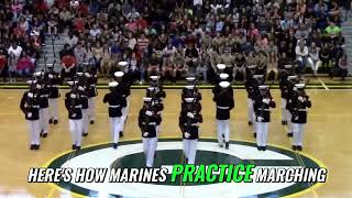 Marines vs Athletes Epic Drill Team Showdown [upl. by Daggett]