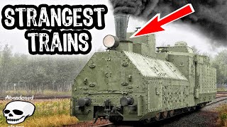 TOP 6 Most Unusual Trains Weird Trains In The World History of Railway Transport [upl. by Ertnod]