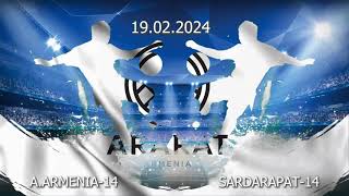 ARARAT ARMENIA 14 VS SARDARAPAT 14 [upl. by Eahsan422]