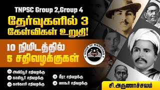 Tnpsc சதி வழக்குகள்Conspiracy case in tnpsc tnpsc group 2 and group 4  voice of warriors tnpsc [upl. by Arondell]