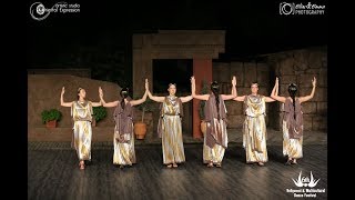 Ancient Greek dance by the Caryatids  6th Bollywood amp Multicultural Dance Festival [upl. by Spence]