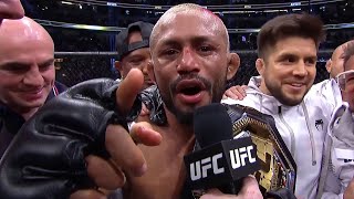 UFC 270 Deiveson Figueiredo Octagon Interview [upl. by Llenna412]