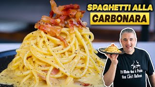 How to Make Next Level SPAGHETTI alla CARBONARA [upl. by Hunger]