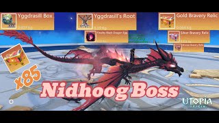 Utopia origin Get Nidhogg Mount from 85 box  How to fight Nidhogg New BOSS [upl. by Yrro]