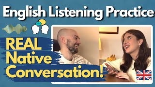 English Listening Practice 1  Real Native Conversation B2C1 [upl. by Kassia658]