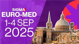 SiGMA EuroMed 2025 Now in September [upl. by Ogg]