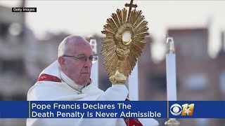 Pope Francis Declares Death Penalty Is Never Admissible [upl. by Solita]