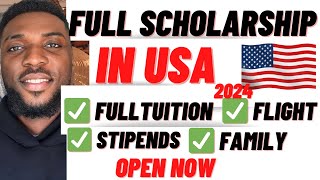 MOVE TO USA IN 2024  Fully funded Masters Scholarship in USA [upl. by Yllod586]