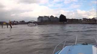 Fast River Tide  The River Bure Norfolk Broads [upl. by Siloa]