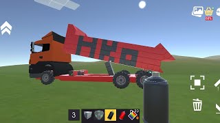 I made a full truck in evertech sandboxfully workingtypeHeroboyz195 [upl. by Lilac]