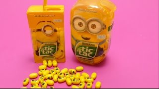 Minions Banana  Tic Tac Limited Edition [upl. by Nnahgaem]