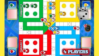 Ludo King Game 4 Players Match  Ludo Gameplay  लूडो गेम  424 [upl. by Consolata]