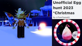 Tutorial How To Get The Pepperbomb Egg In Unofficial 2023 Christmas Egg Hunt By TumTomat0 [upl. by Awe]