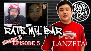 Bakit BiNan ni Anygma si Lanzeta sa Fliptop  Rate My Bar Season 3  Ep 5 [upl. by Lertram477]