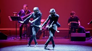 Lombard Twins Live  Chant Et Fugue  Lombard Plays Piazzolla quot A Dance Concertquot 39 [upl. by Collimore]