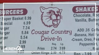 Cougar Country Drivein and Zoe Coffee and Kitchen for sale in Pullman [upl. by Iain897]