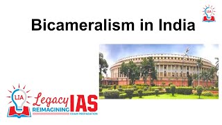 Bicameralism in India [upl. by Valle]