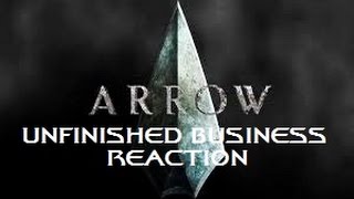 ARROW  1X19 UNFINISHED BUISNESS REACTION [upl. by Riedel679]