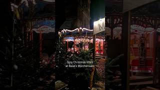 Basels Märchenwald Christmas market has all the festive feels🎄🇨🇭 christmas europeantravel shorts [upl. by Sherl]