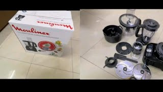 Moulinex Double Force Food Processor Unboxing  Eima’s Spicy world [upl. by Ettigdirb]