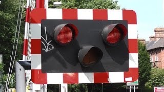 Railway Crossing at Lansdowne Road Station Dublin [upl. by Lea]